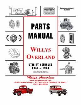 Willys Wagon Parts Catalog