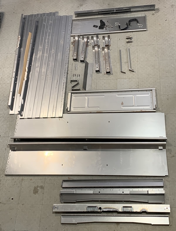 Willys America Reproduction Truck Bed Kit for Willys Overland Trucks