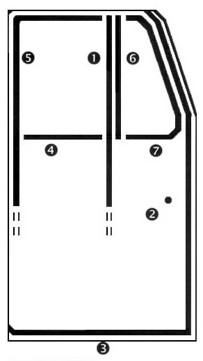 Door to Body Weatherstrip