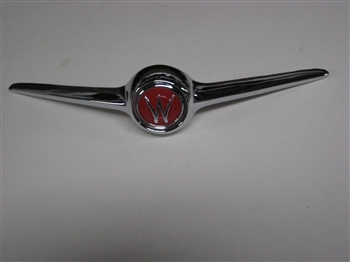 Hood Ornament 2 Wing with Cast Insert